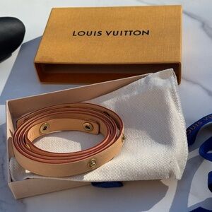 Louis Vuitton Vachetta Leather Replacement Strap Pochette Florentine Bag New